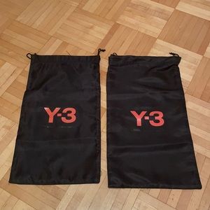 Y-3 Adidas Yohji Yamamoto dust bags